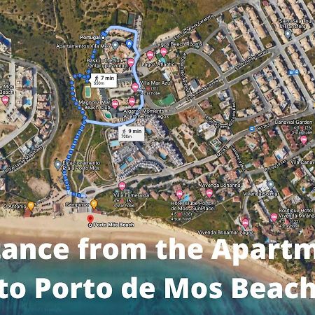 Large Penthouse Near Porto De Mos Beach With Magnificent Views In 拉哥斯 外观 照片