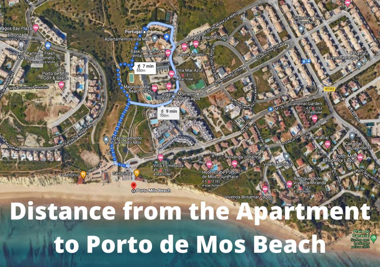 Large Penthouse Near Porto De Mos Beach With Magnificent Views In 拉哥斯 外观 照片
